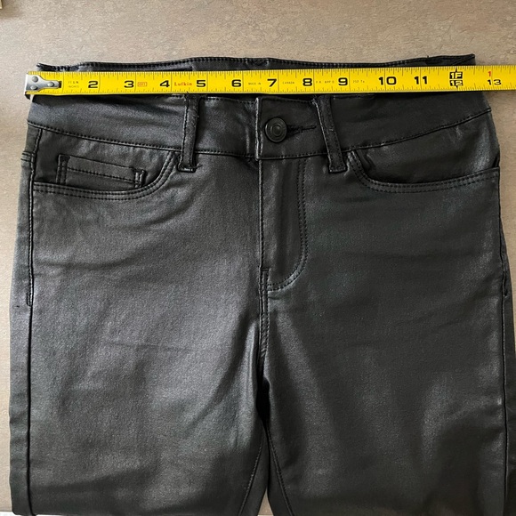 Vero Moda-VMSeven-Smooth coated pant-Slim fit-Size XS-Style#10138972-Black - Picture 13 of 16